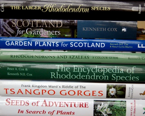 Cox books | Glendoick Garden Centre, Glencarse, Perth